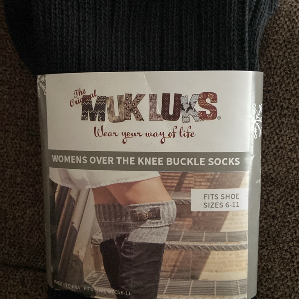 NWT MUK LUKS 3 pairs over the knee boot socks - Picture 5 of 7